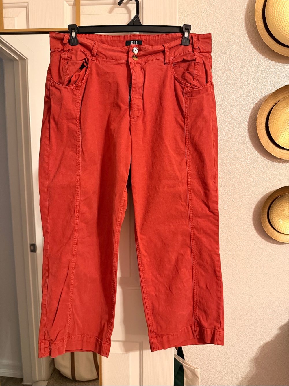Kut from the Kloth Rust-Red Pants